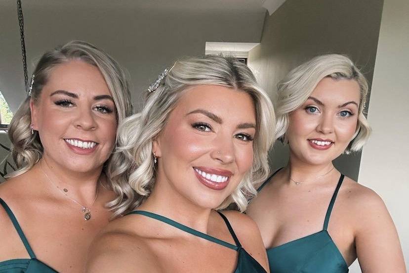 Bridesmaid Makeup Glow