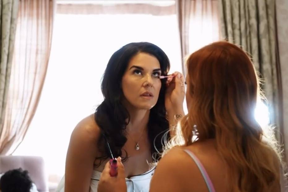 Working on bridal touch ups