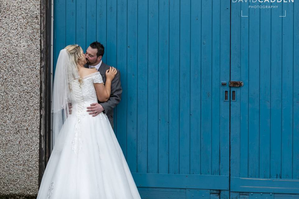 A kiss by the bike sheds