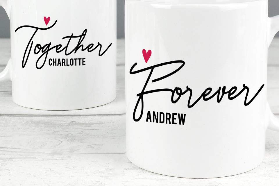 Personalised Mug Set