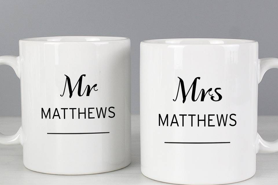 Personalised Mug Set