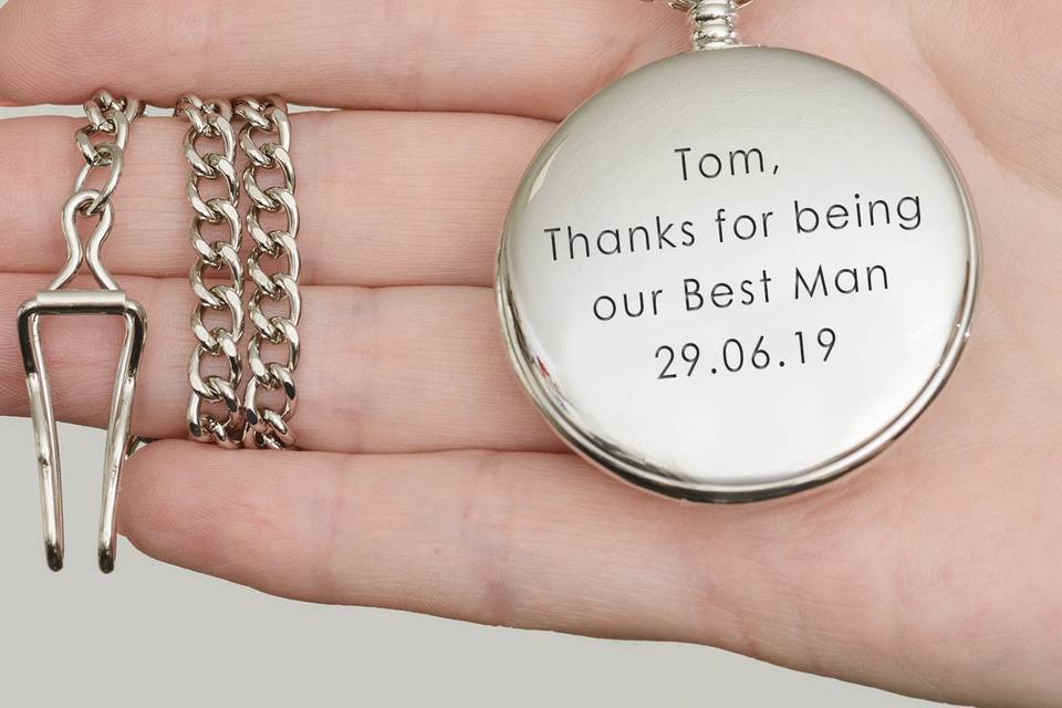 Personalised pocket watch