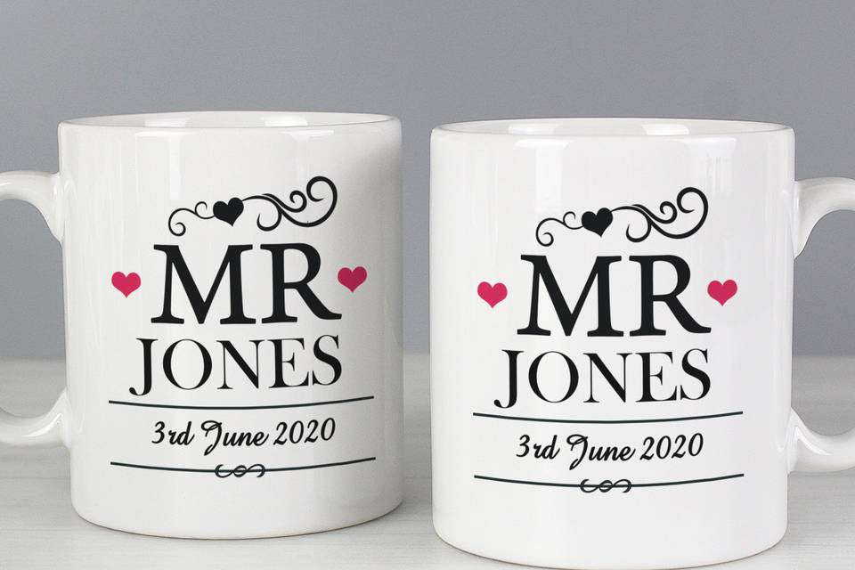 Personalised Mug Set