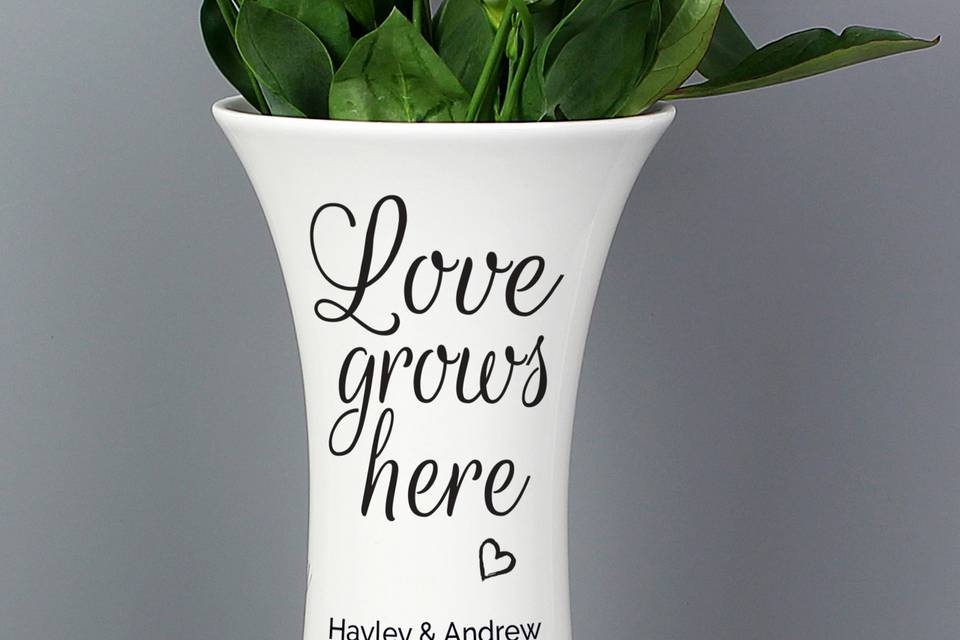 Personalised Vase