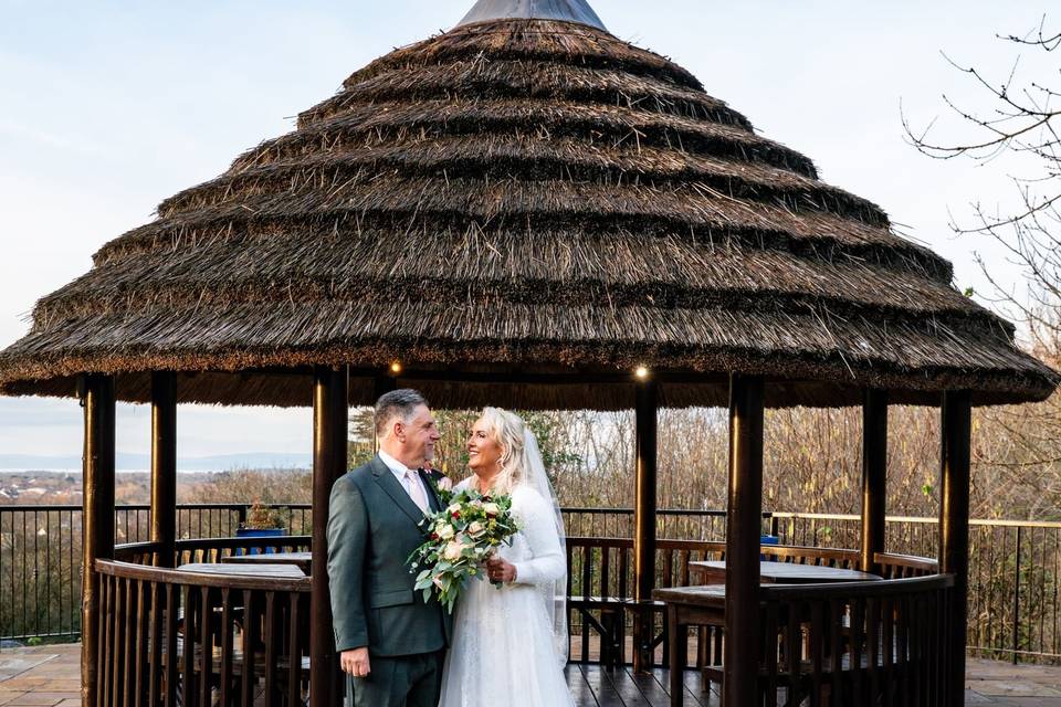 Gazebo in Winter