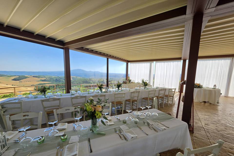 Bioclimatic pergola