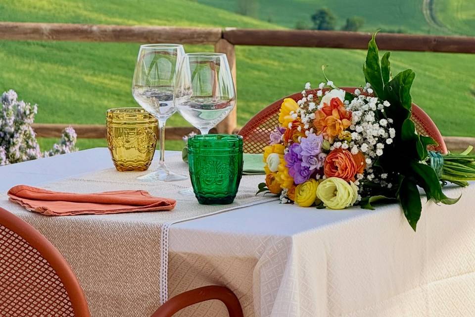 Dinner with view