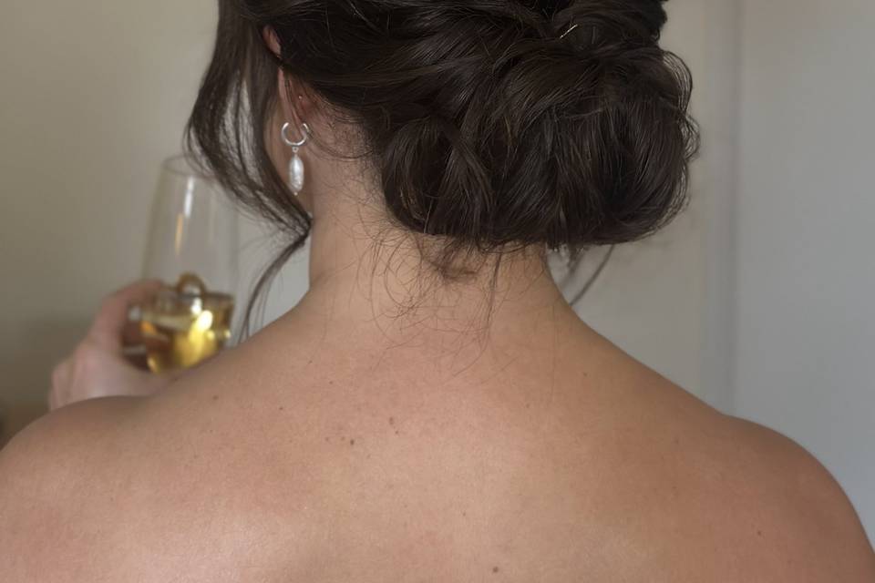 Bride hairstyle