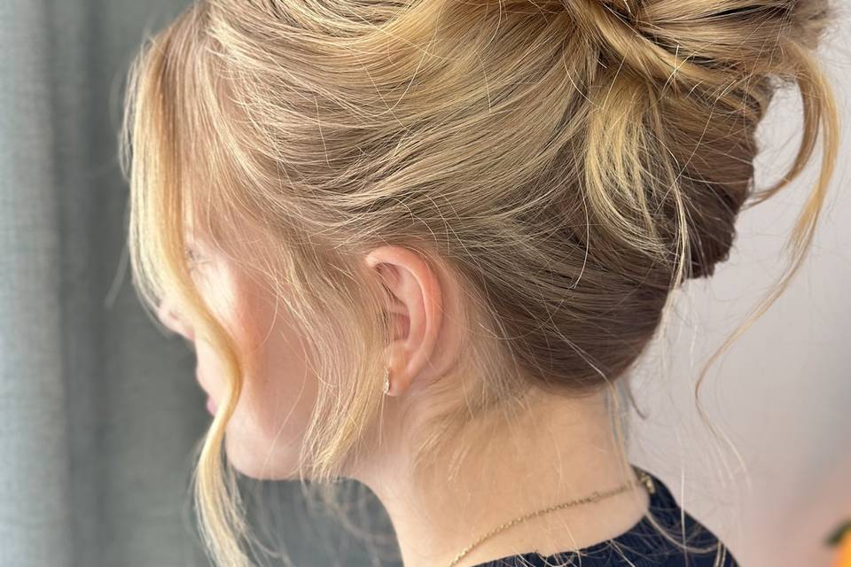 Trial hairstyle