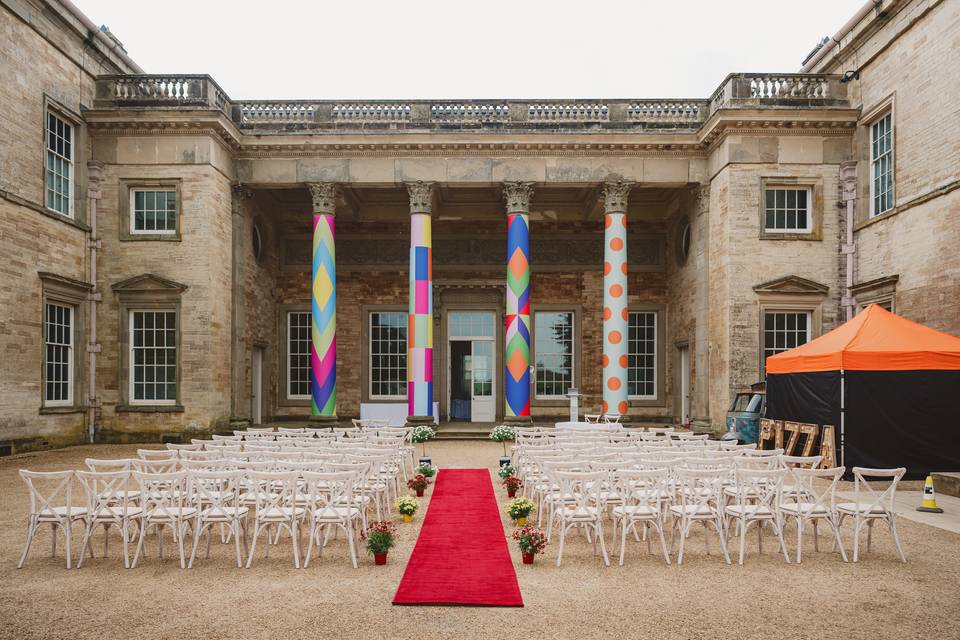 Ceremony in the Courtyard