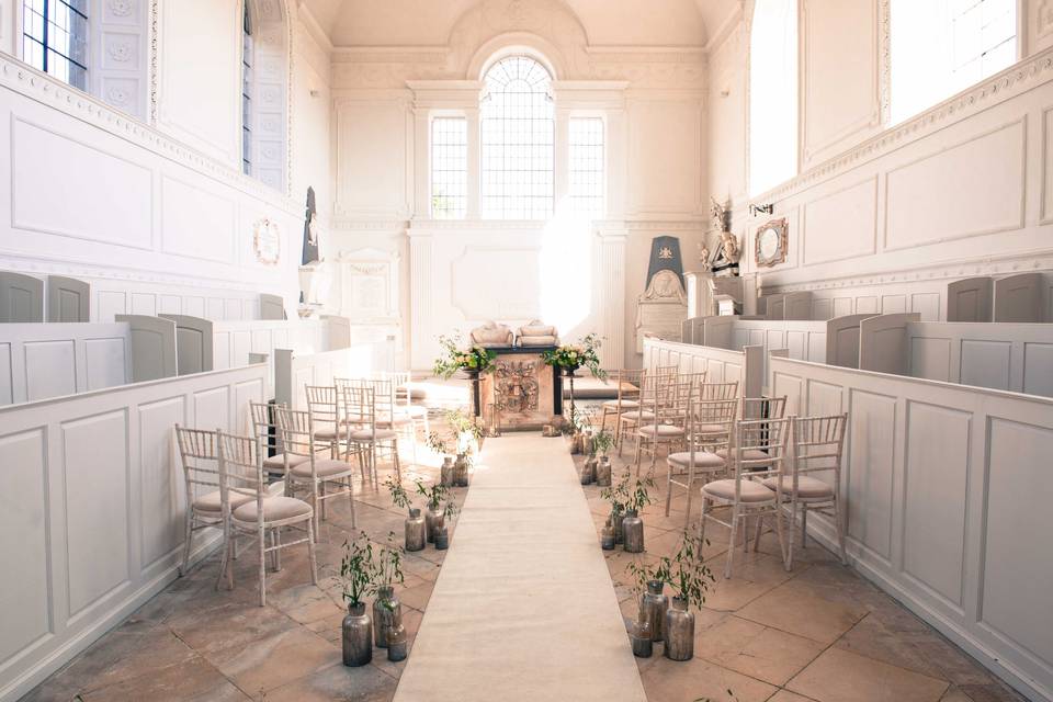 Chapel now licensed for civil ceremonies