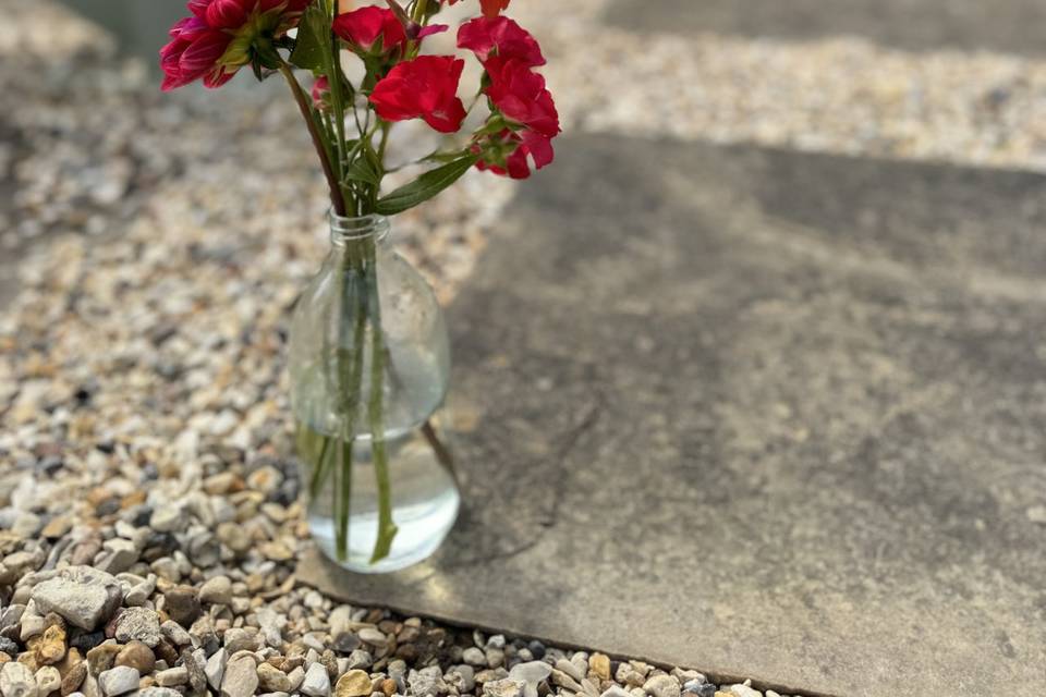 Aisle flowers