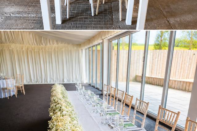 Top table arrangement