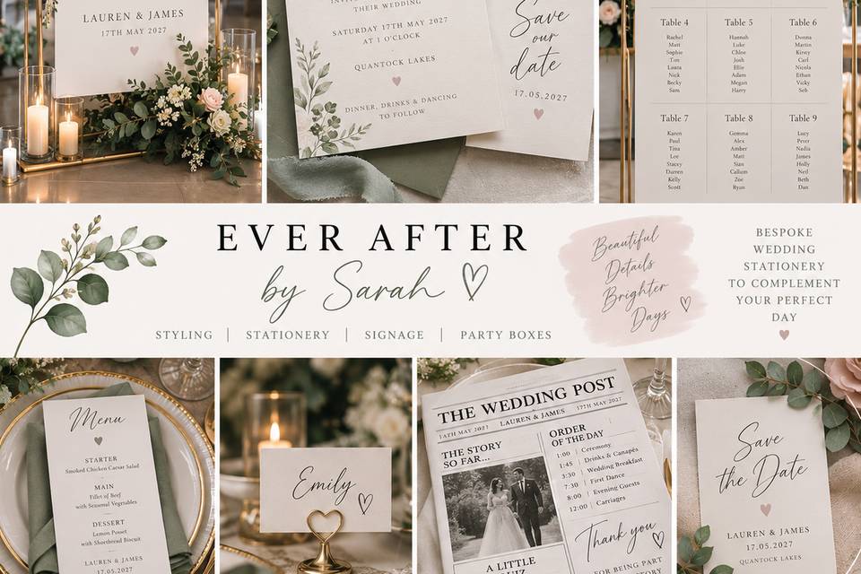 Wedding stationary