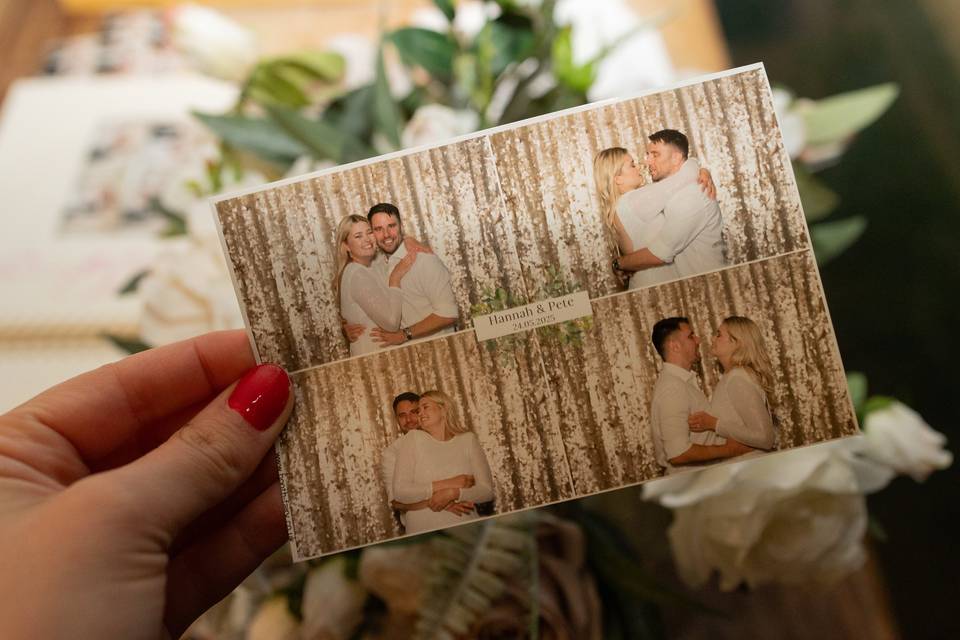 The happy couple