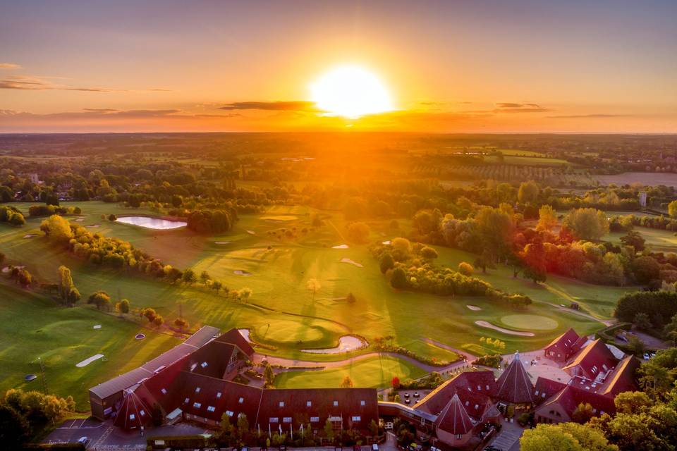 Stunning sunset