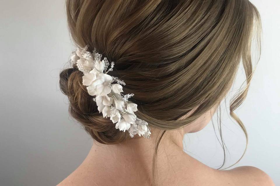 Soft updo