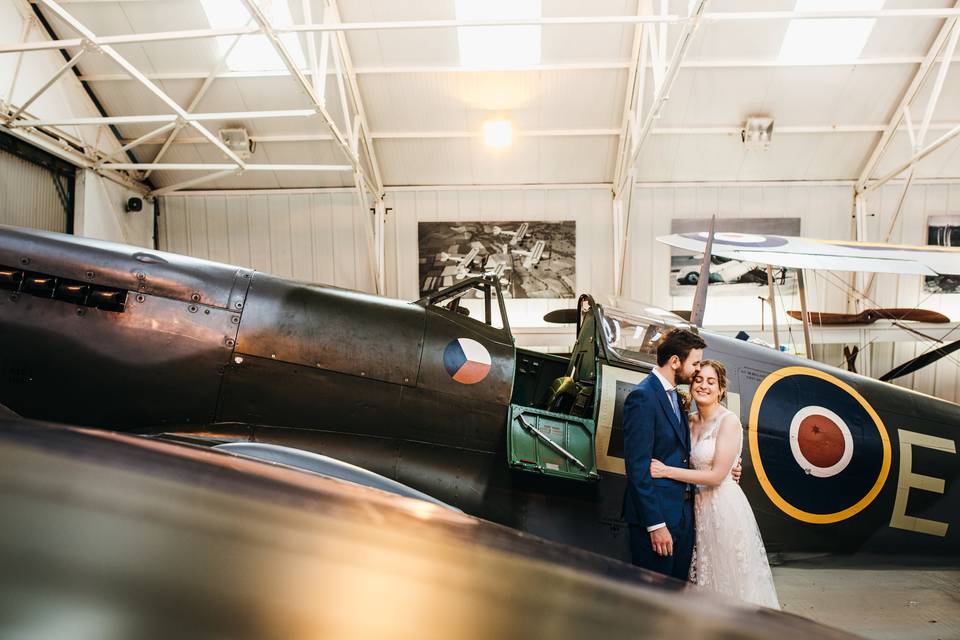 Aeroplane wedding!