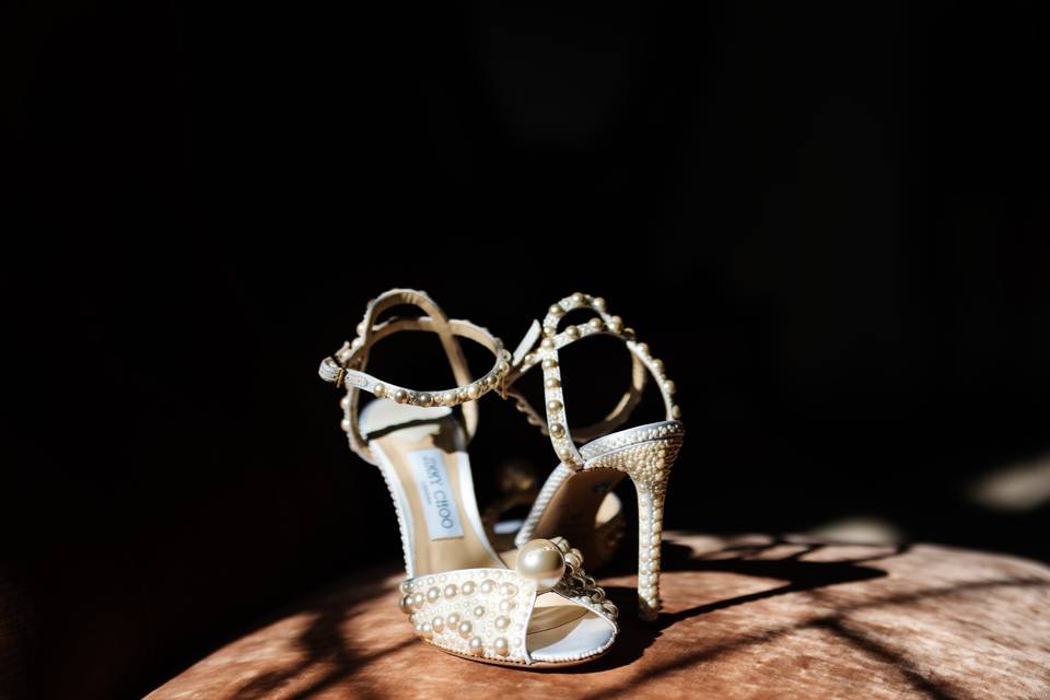 Jimmy Choo wedding shoes