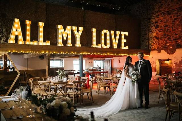 Rustic letters