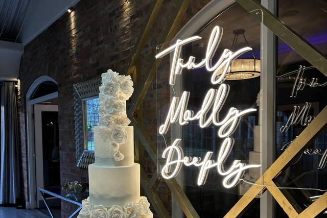 Words behind cake