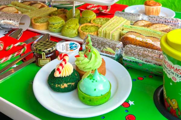 Grinch afternoon tea