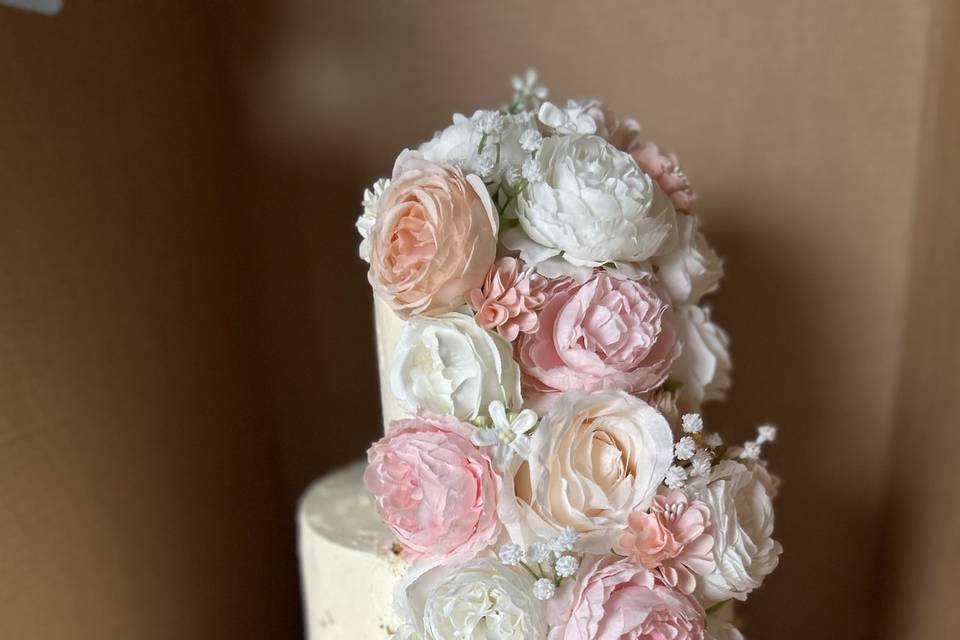 Paris wedding cake