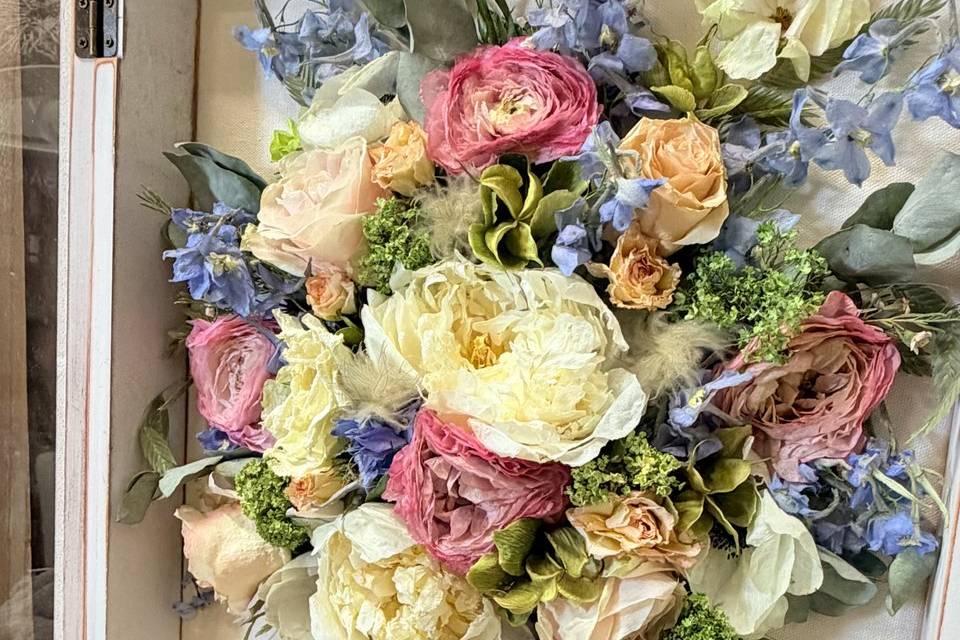 Wedding bouquet preservation