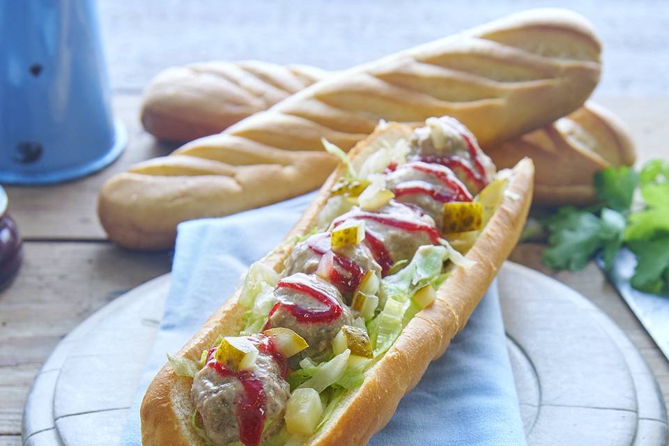 Trademark meatball sub