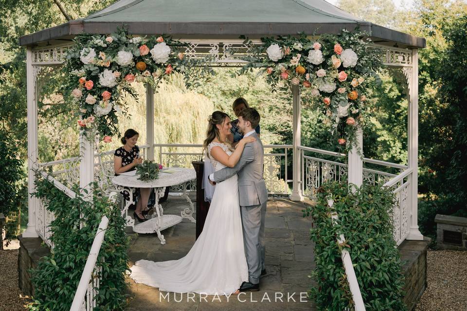 Gazebo decor