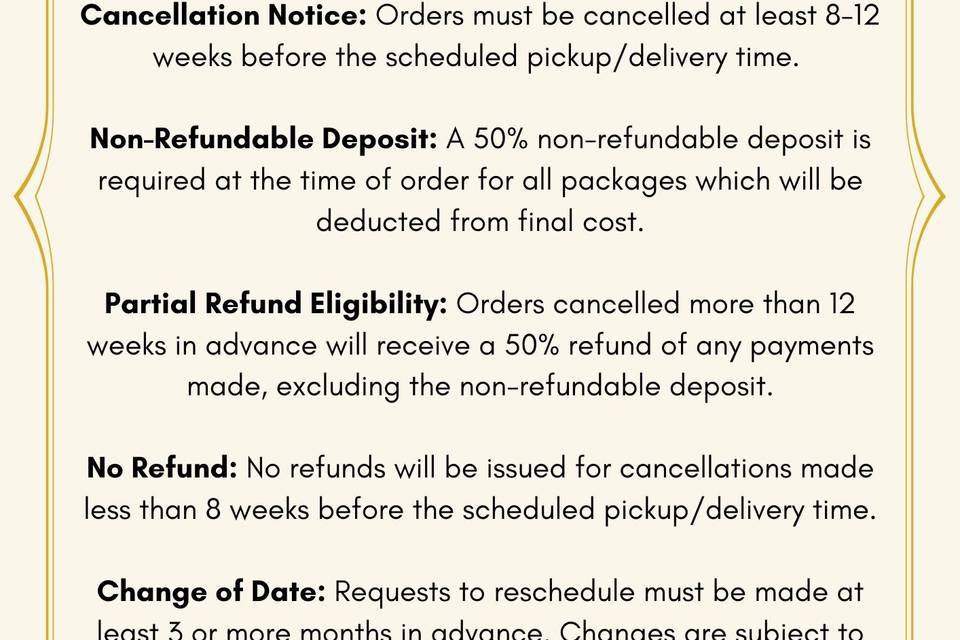 Terms and conditions