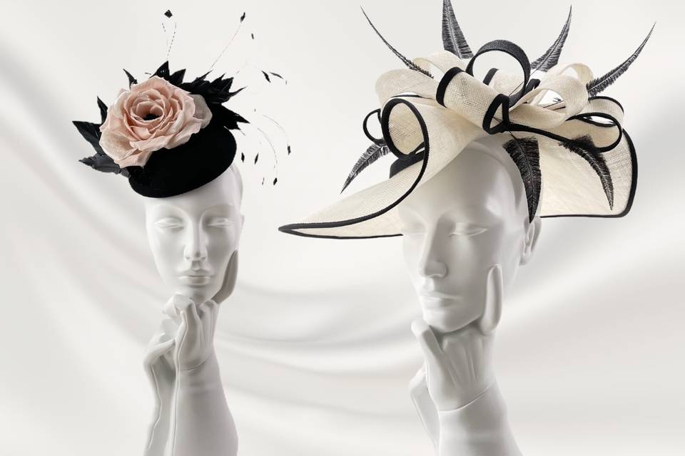 Designer wedding hat options