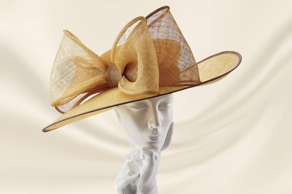 Dramatic Wedding Hat