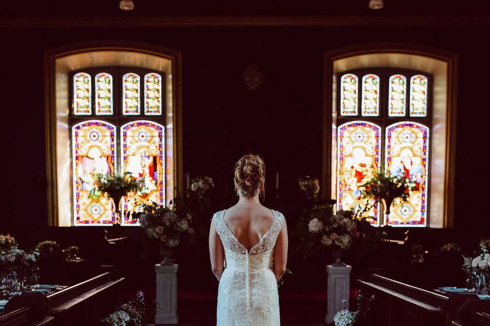 Walking down the aisle