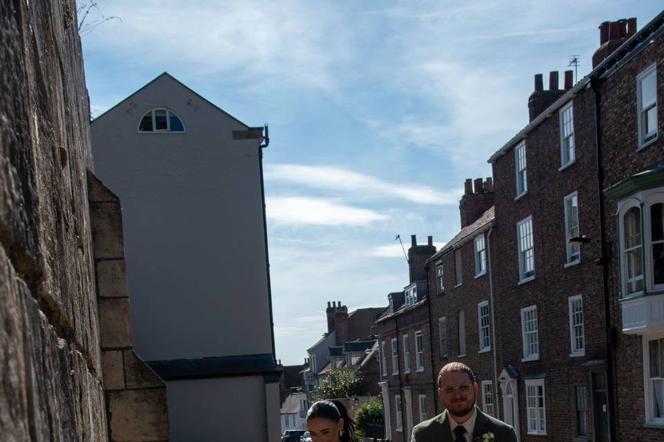 Chloe and Jim in York