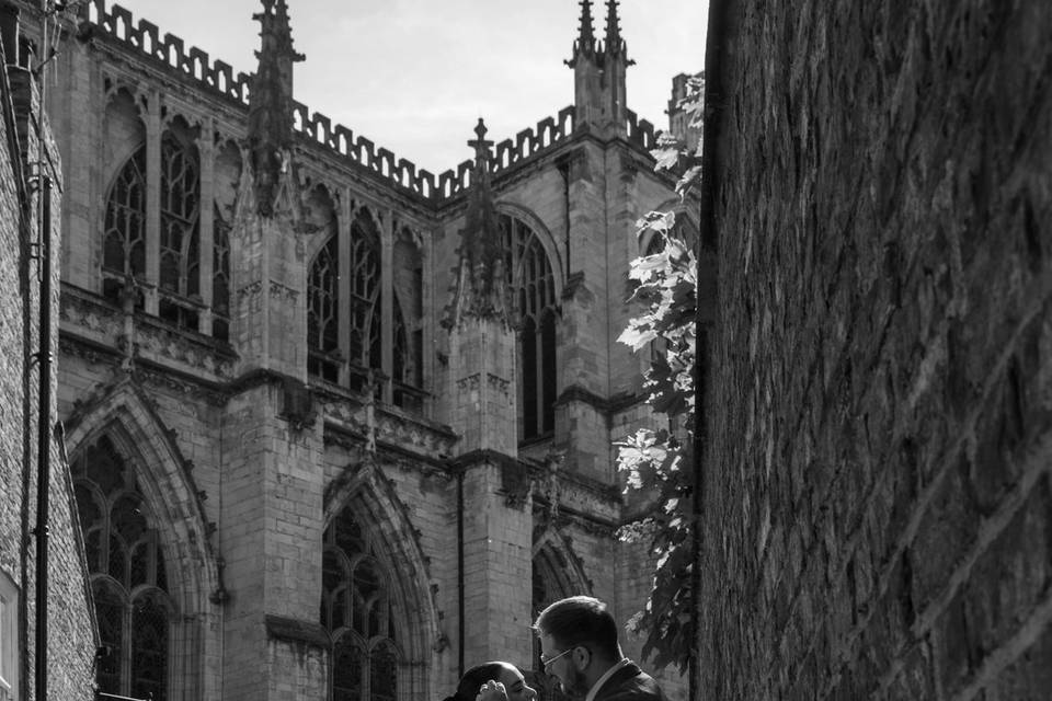 Chloe and Jim in York
