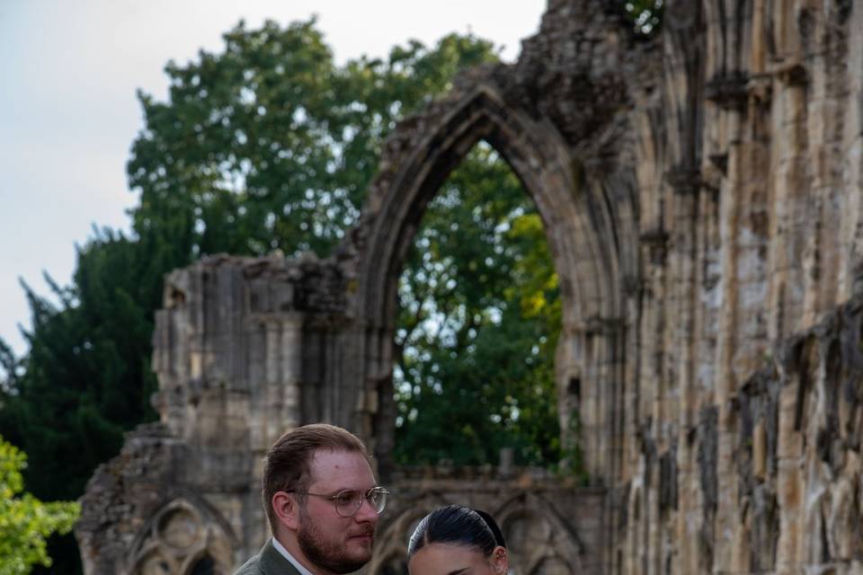 Chloe and Jim in York
