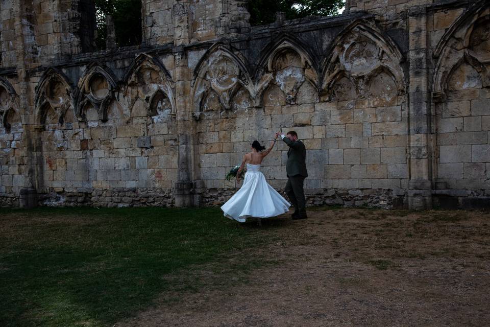 Chloe and Jim in York