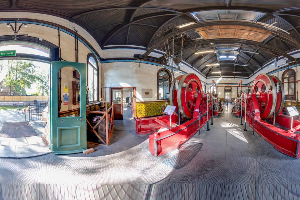 Panoramic of Engine Room