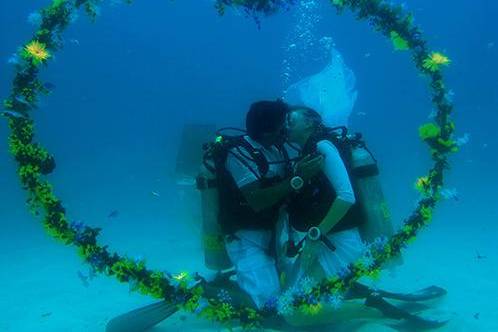 Underwater Weddings