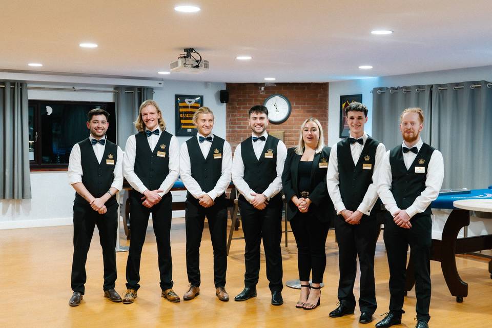 Royale Casino Hire team photo