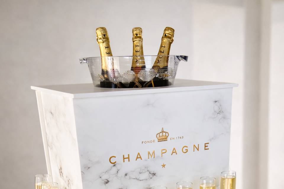 Champagne cart