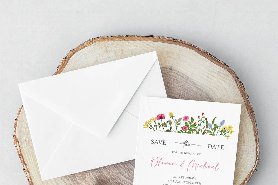 Save the Date Card