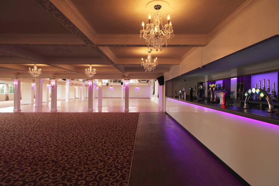 Spacious Pavilion with ballroom sized dance floor
