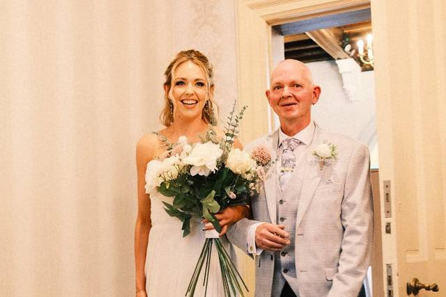 Bride and Dad