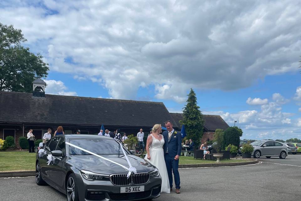 BMW 7 Series Wedding Car