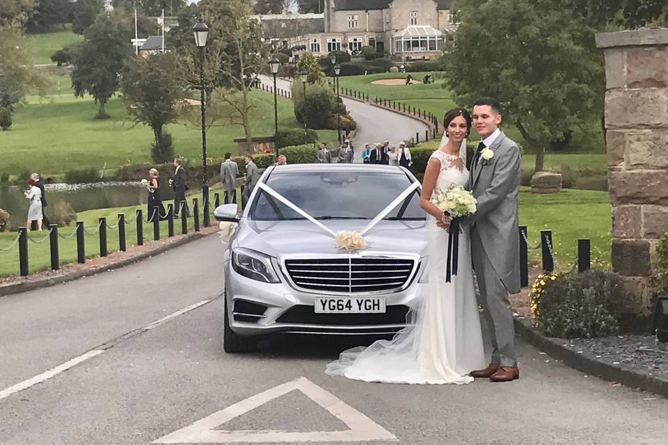 A recent wedding in Derbyshire