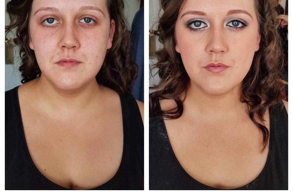 Bridesmaid makeup