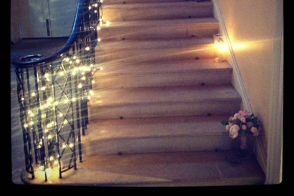 Wedding staircase