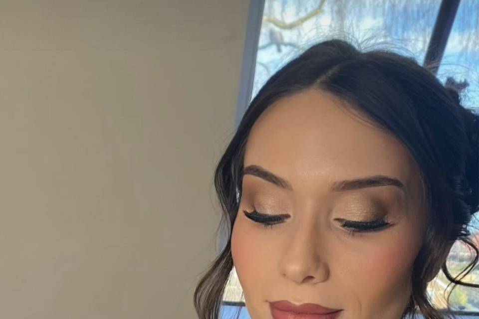 Beautiful soft glam